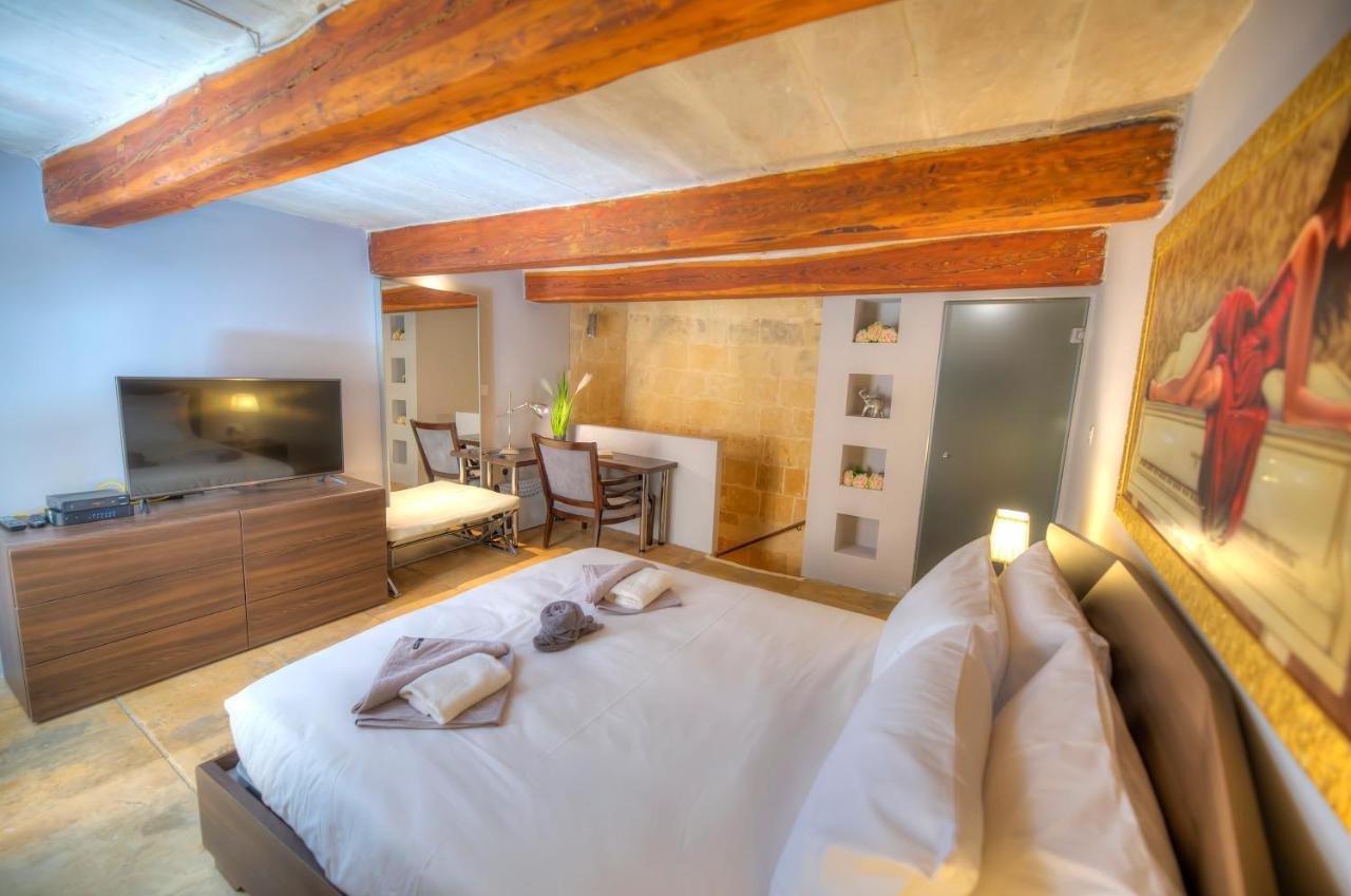 Romantic And Historical Maisonette In The Center Of Valletta Mbal1-1 Exteriér fotografie
